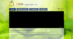Desktop Screenshot of dimaimport.ch